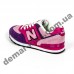 Детские кроссовки New Balance подростковые малиново-фиолетовые